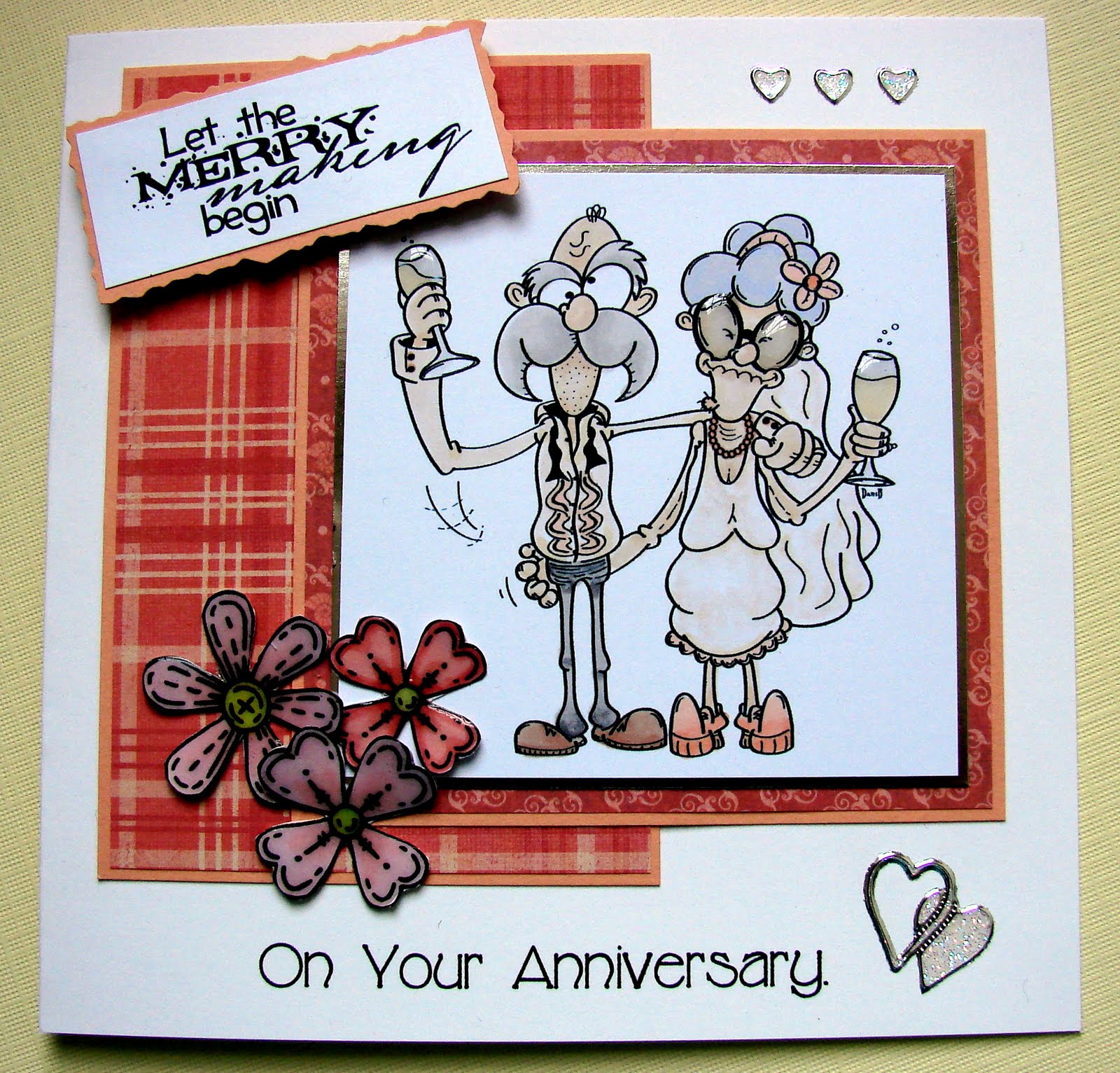 ON THE CARDS Funny Anniversary Card 