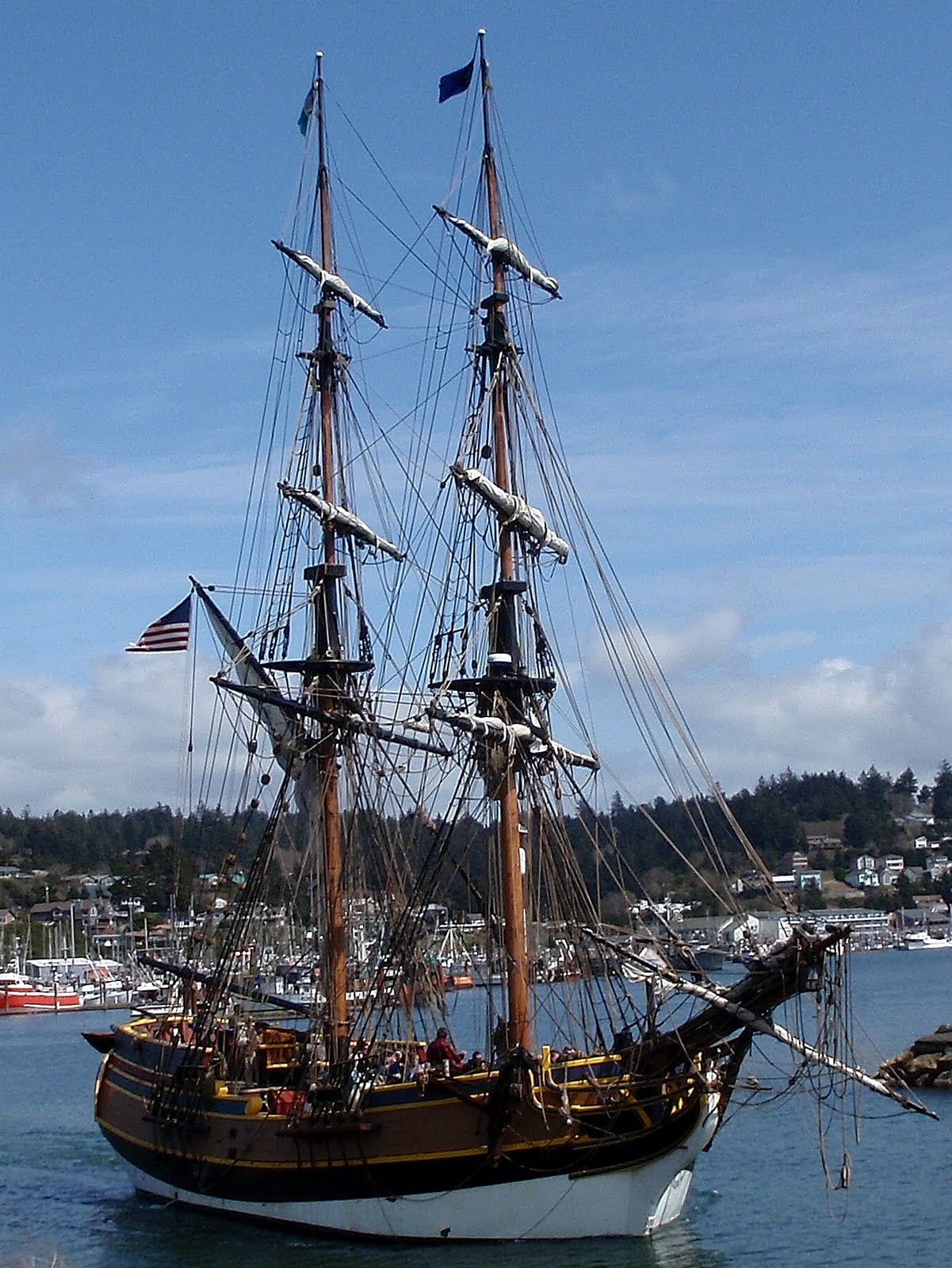 Barefoot Boards: Tall ships in Newport