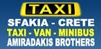 CHANIA TAXI VAN - TRANSFER