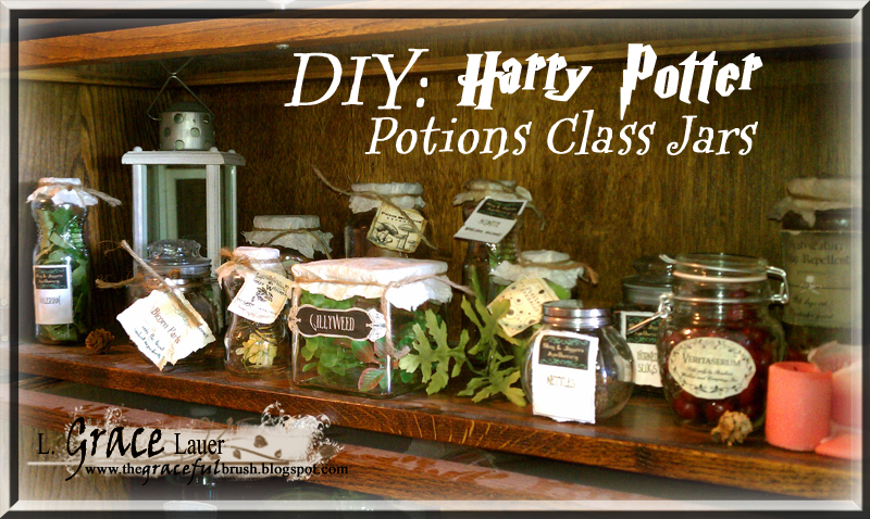 Uniquely Grace: Harry Potter Potions and Ingredients Decorations