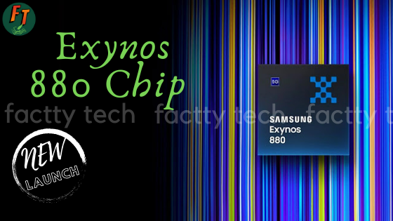 Samsung Launches Exynos 880 Chip For Mid Range Smartphone.