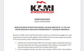 Pernyataan Sikap KAMI, Ada 9 Kata Perampokan, Singgung Pilpres 2019