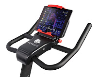Adjustable tablet holder, Compatible with Echelon Fit App (tablet not included), Echelon Smart Connect EX3 Spin Bike, tablet holder can be flipped 180 degrees