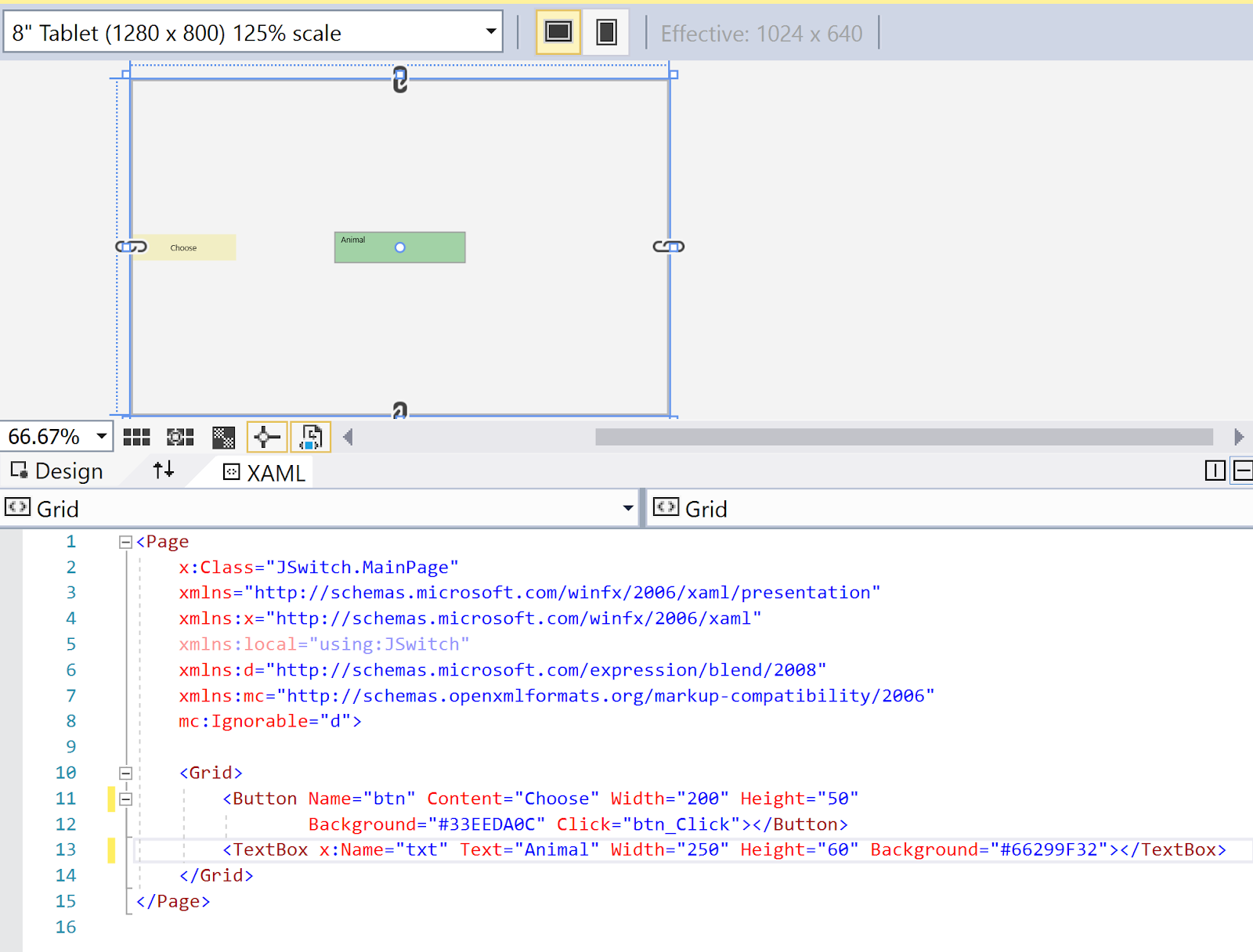 HodentekHelp: How to write a SWITCH statement in a UWP project?