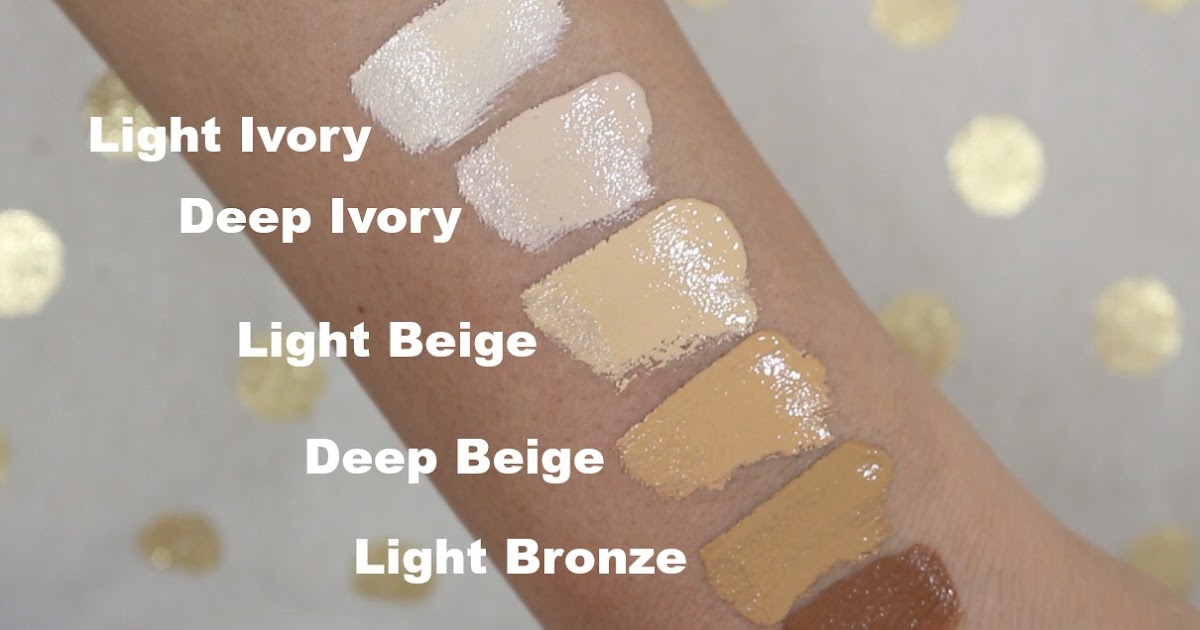 Mary Perfecting Concealer Color Chart