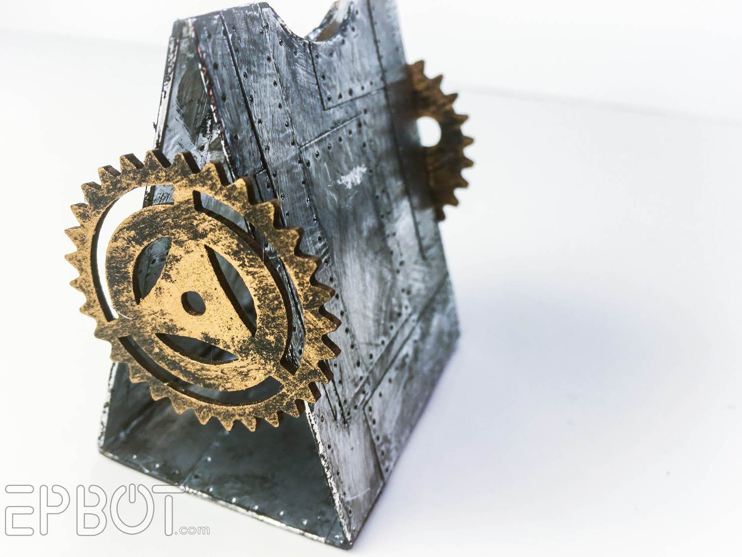 EPBOT Quick Craft Ray Gun Stand From Cardboard