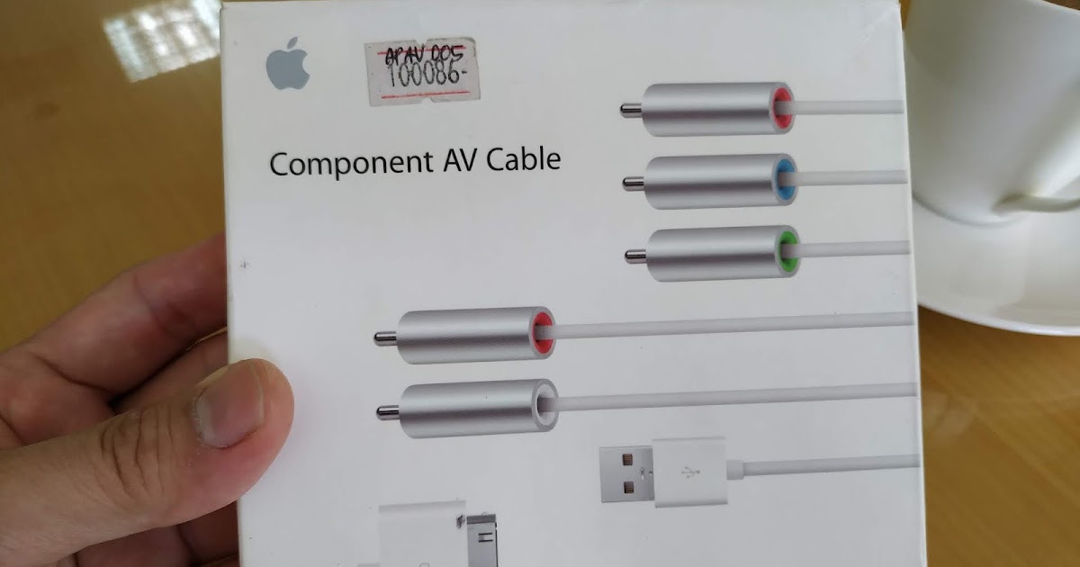 THE ORRONOCO AUDIO DIY Apple Component AV Cable In 2020?
