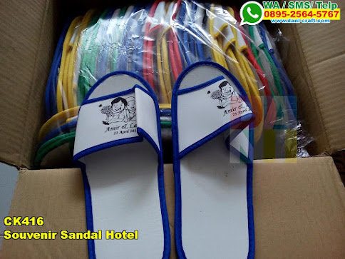 Jual Souvenir Sandal Hotel