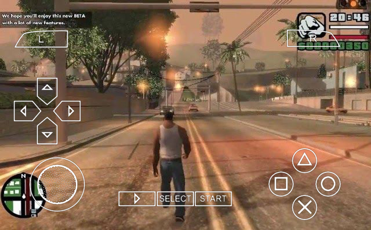 Gta san andreas ppsspp