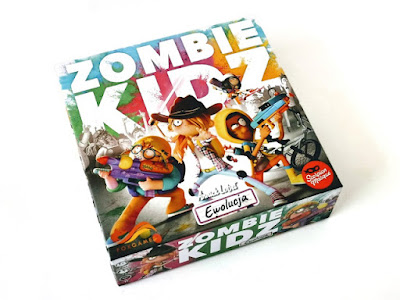 najlepsze gry planszowe dla dzieci, na zdjęciu gra kooperacyjna dla dzieci o zombiakach
