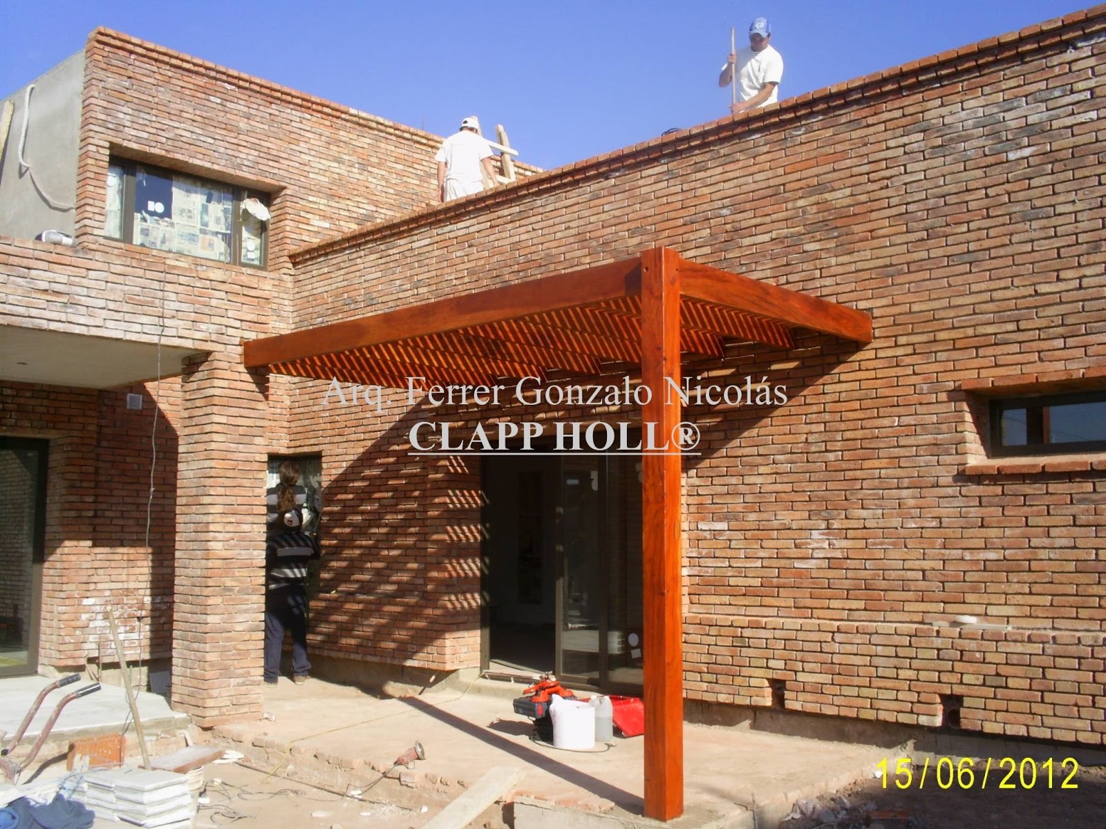 PÉRGOLAS CLÁSICAS DE MADERA CLAPP HOLL CÓRDOBA Clapp Holl® y