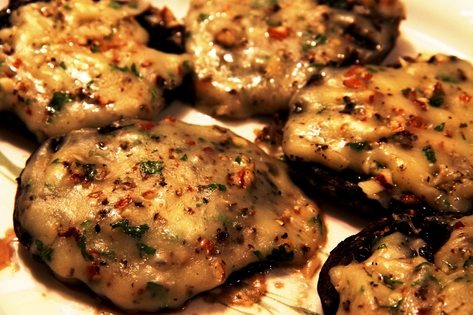 Bloggin Blodgett Cheesy Portabella's