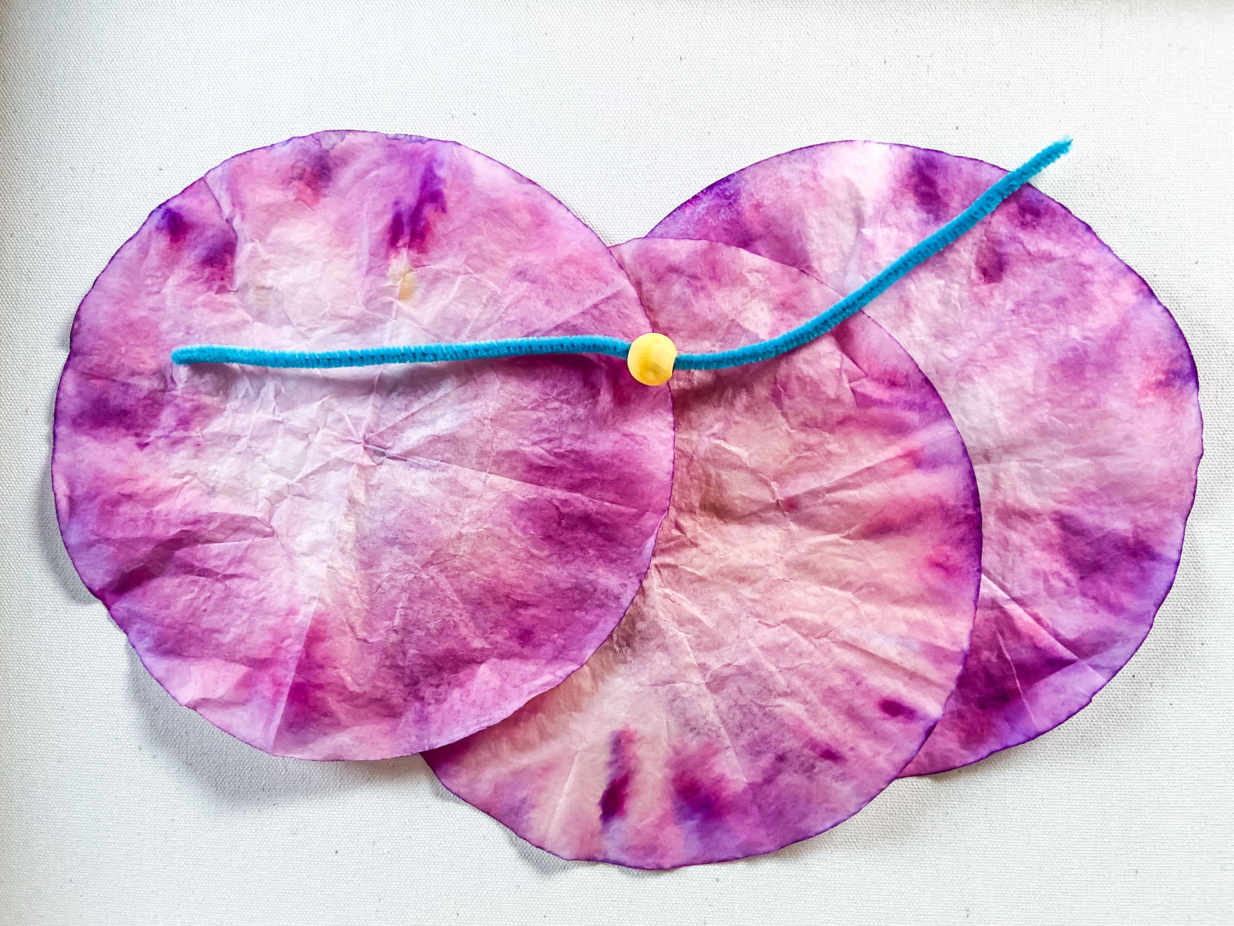 MAKE IT Coffee Filter Watercolor Flowers