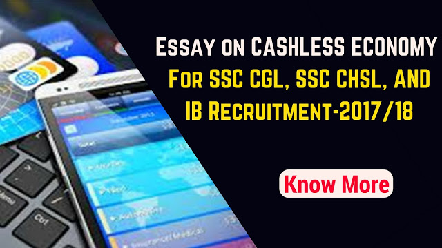 Essay cashless economy picture