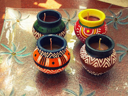 matki diya pot decoration diwali crafts diy candles handmade caption blithering cannon