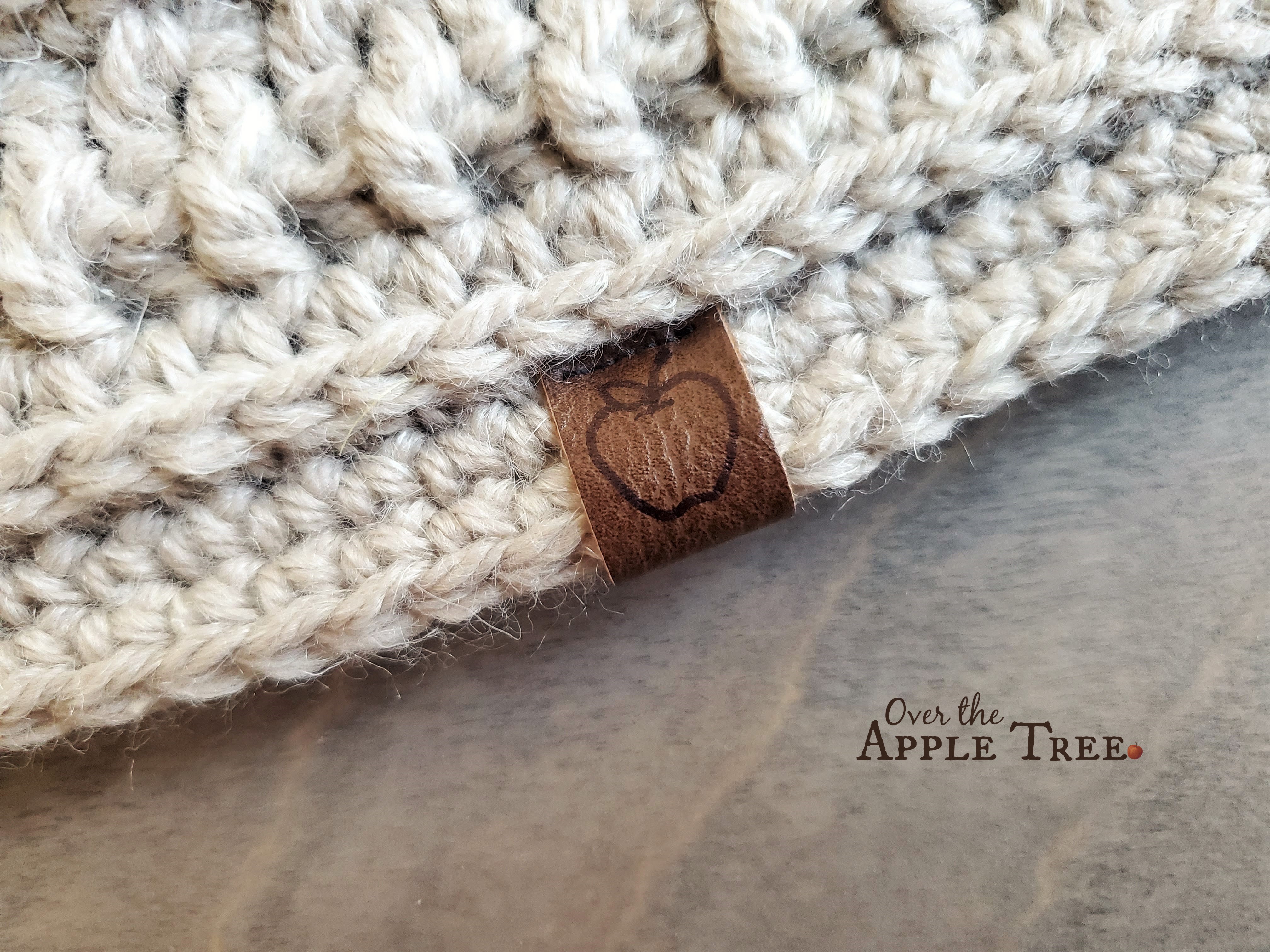 Custom Tags for Handmade Items, Faux Leather Hat Tags, Tags for Knit Hats,  Tags for Crochet Hats. 