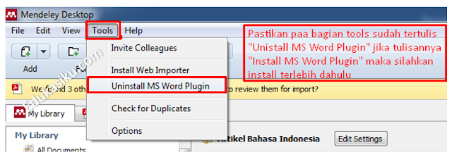 Install MS Word Plugin