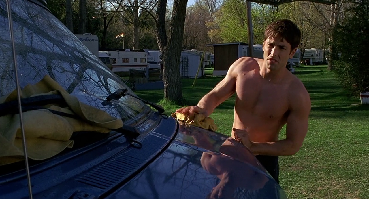 Nick Stabile shirtless in Bride Of Chucky.