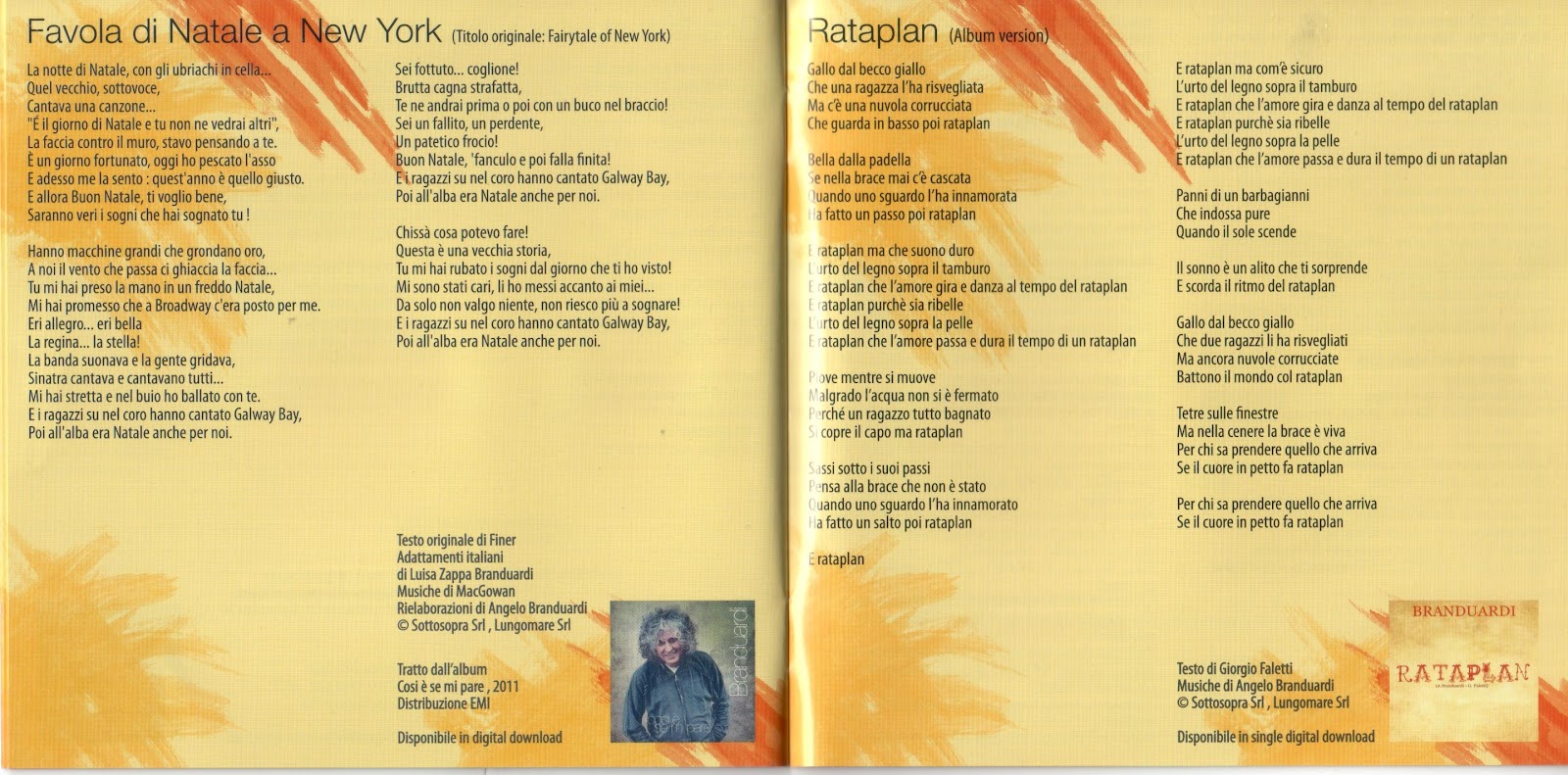 Angelo Branduardi Camminando Camminando 2 Blog di Stefano Fiorucci