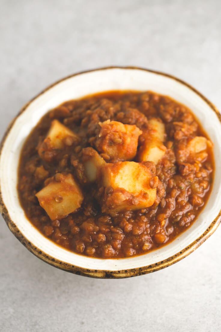 Vegan lentil stew Vegan lentil stew