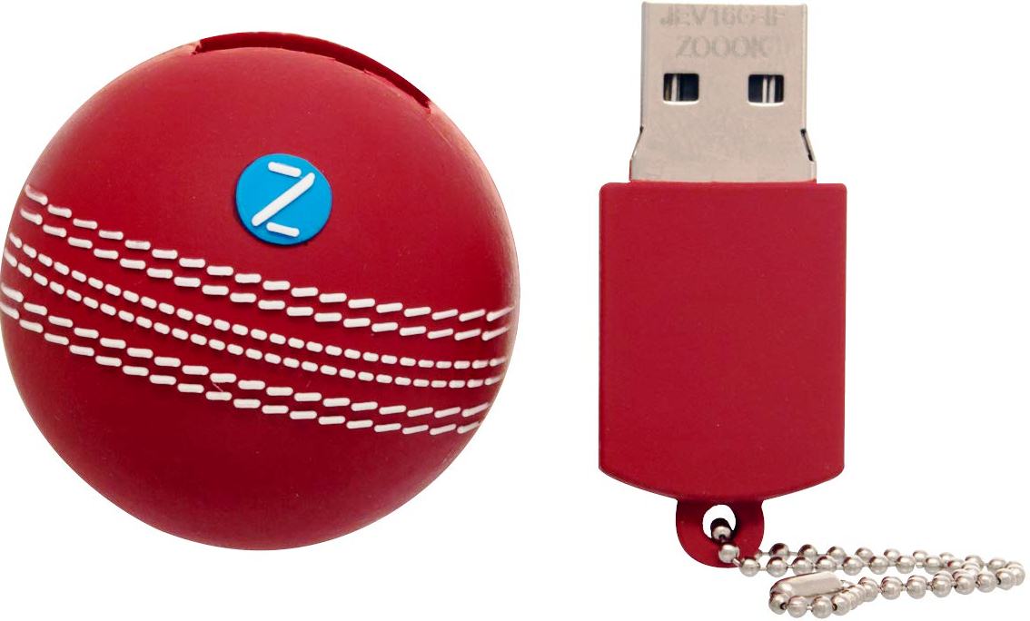 Buy From Me Zoook Cricket Ball USB Flash Drive (Pendrive 16GB)