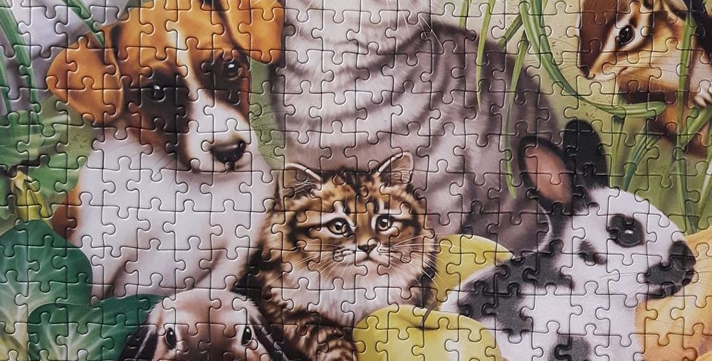 Random Cut vs Ribbon Cut Cobble Hill Puzzles