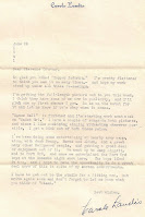 Carole Landis 1941 Letter
