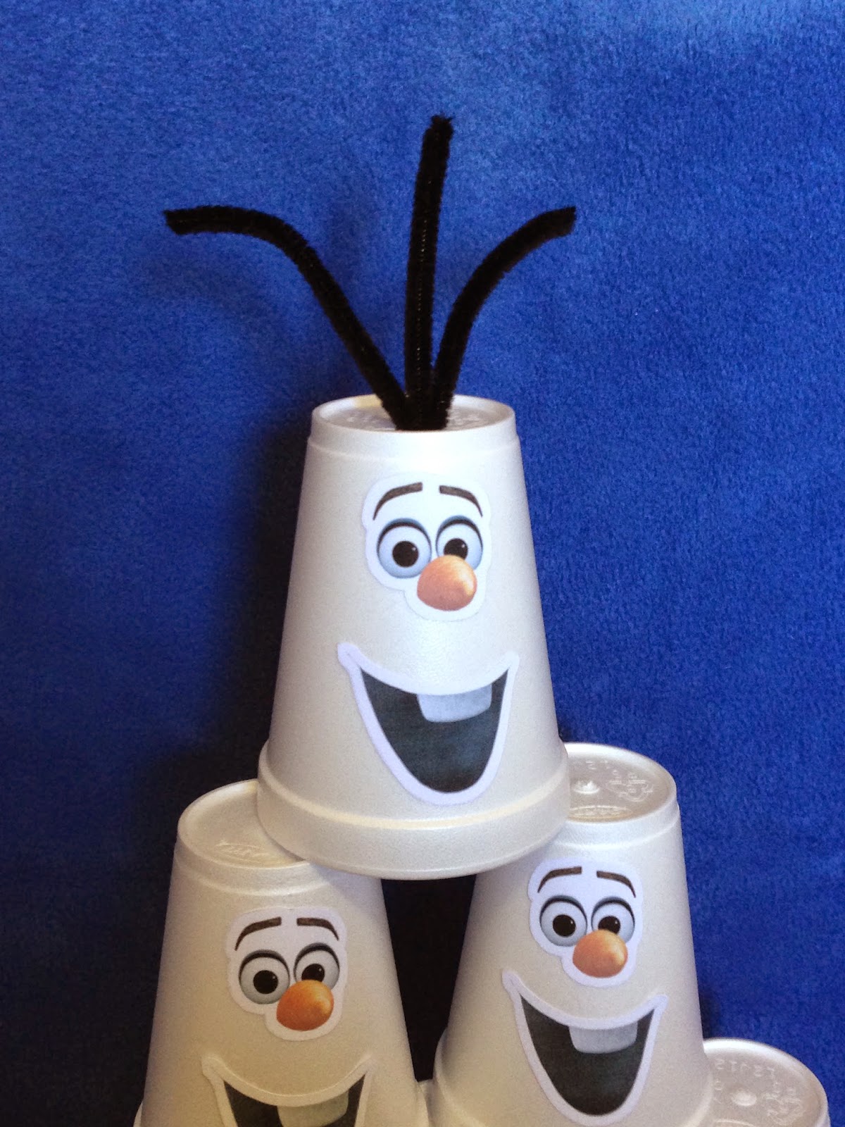 This is My Now: Olaf Party Games, with the help of my Cricut