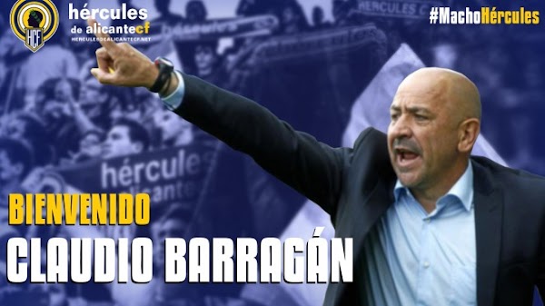 Oficial: Hércules, Claudio Barragán nuevo técnico