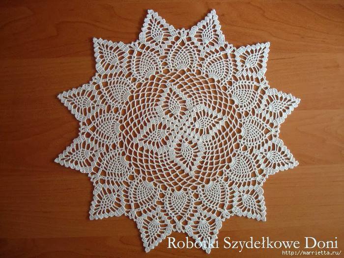 Crochet Knitting Handicraft: Crochet doilies