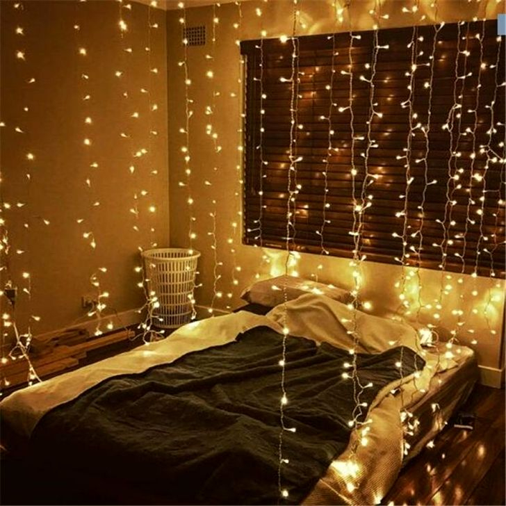30+ Extraordinary Diy String Lights Design Ideas In The Bedroom To Try ...