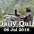 Daily Current Affairs Quiz - 06 Jul 2016