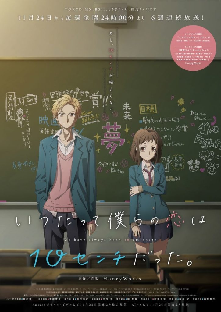 Our Love Has Always Been 10 Cm Apart Our love has always been 10 cm apart | Opinião Animes | Mundo da Fantasia