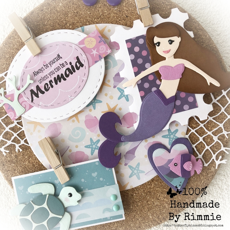 Mermaid bulletin board