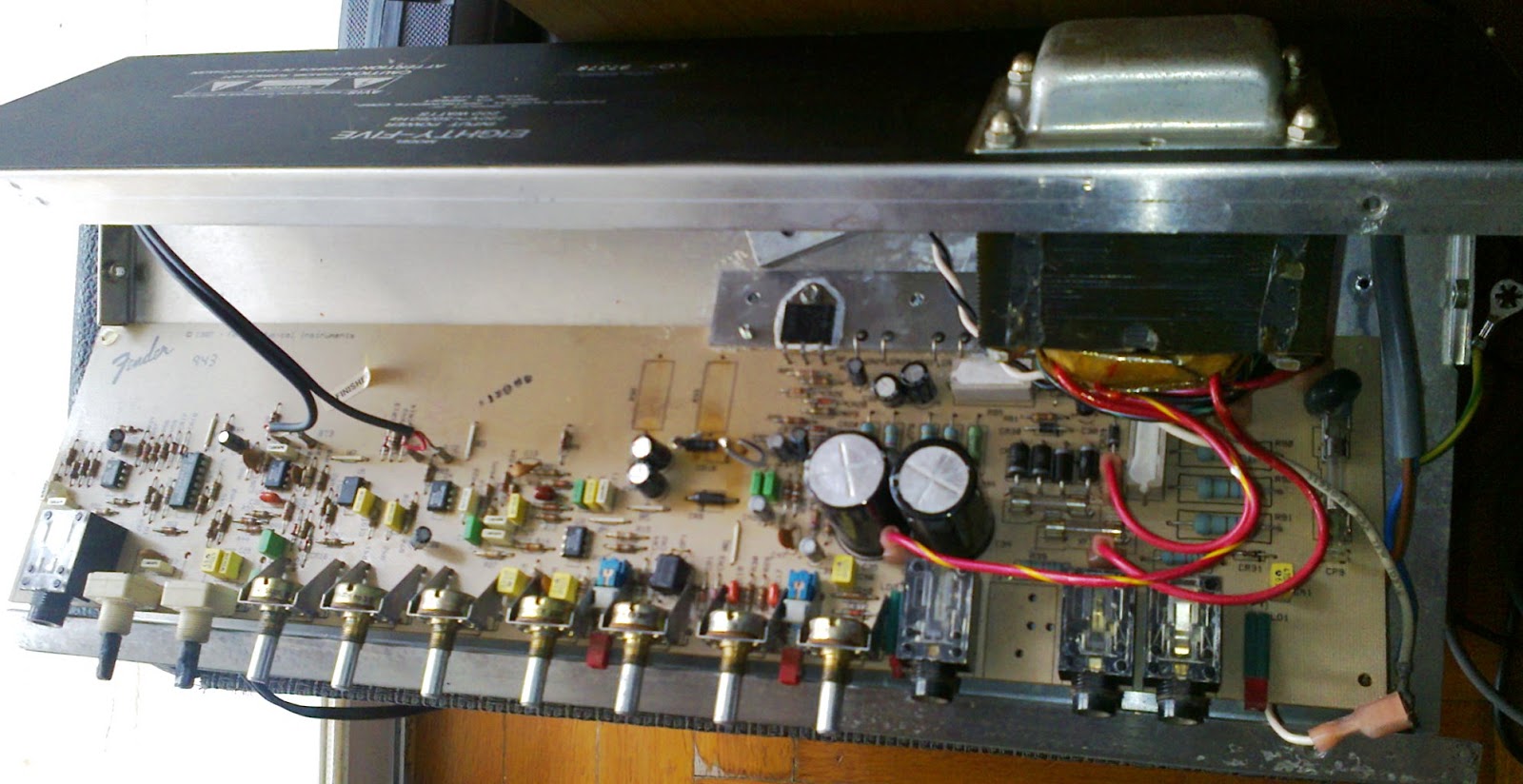 Fender 85 amplifier restoration!