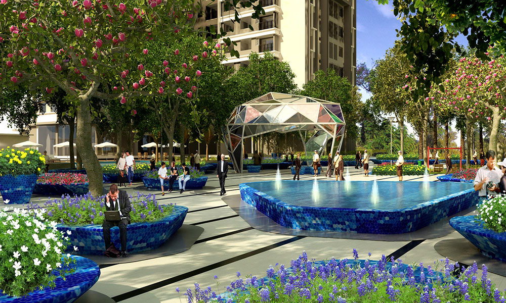 Quảng trường Sapphire Goldmark City Quảng trường Sapphire Goldmark City