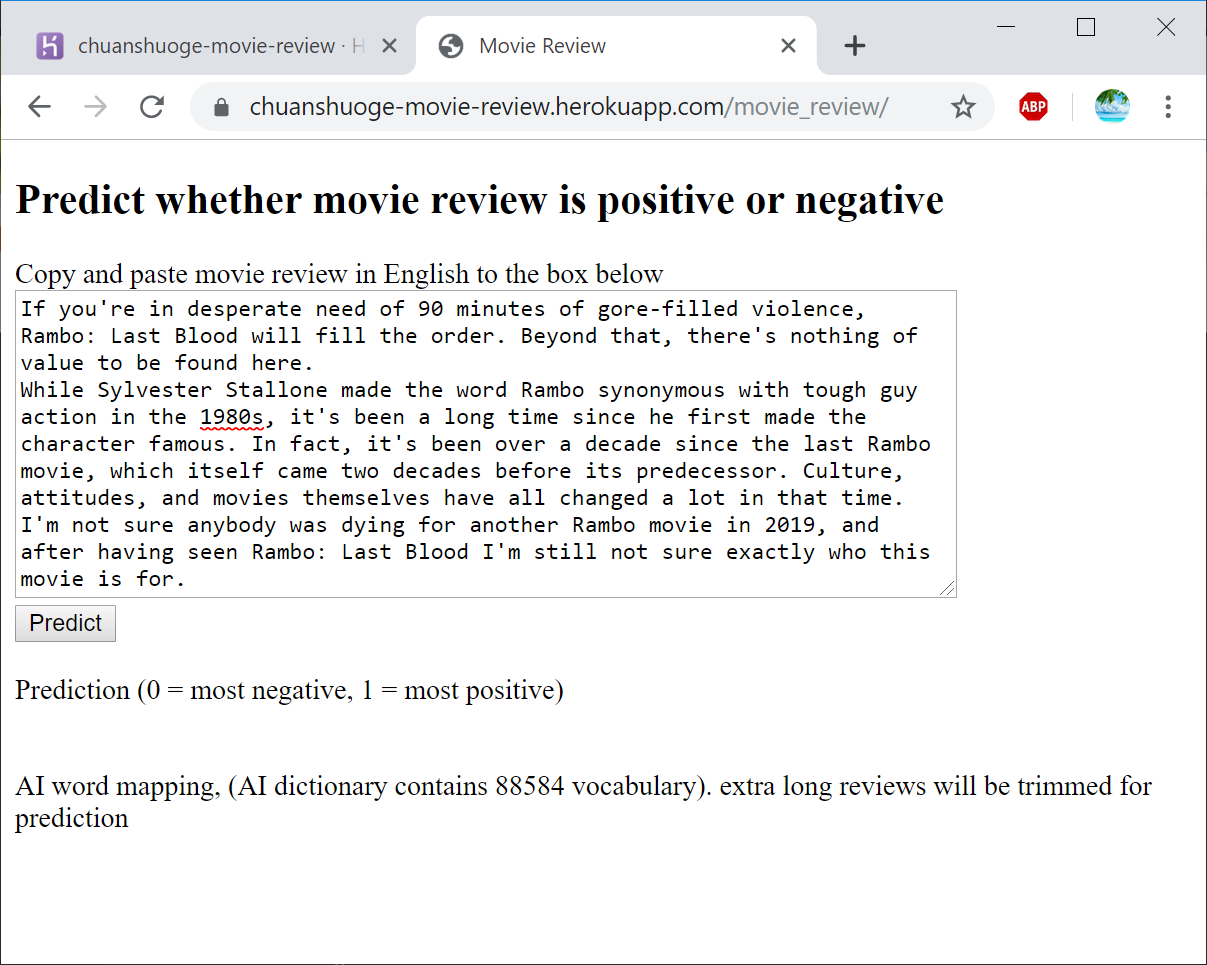 django with tensorflow