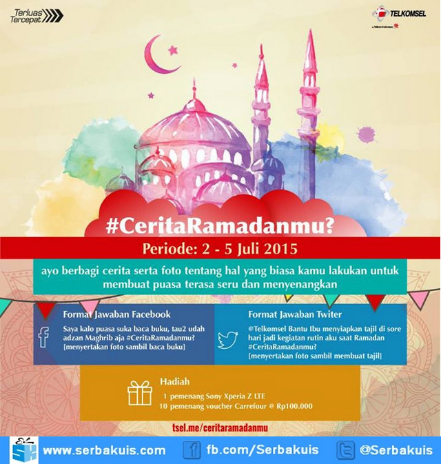 Kontes Telkomsel Cerita Ramadanmu Berhadiah Sony Xperia Z LTE