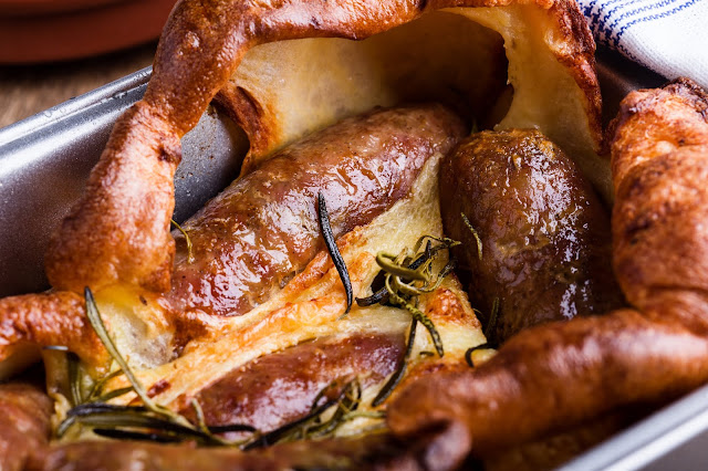 Toad in the Hole with Onion Gravy