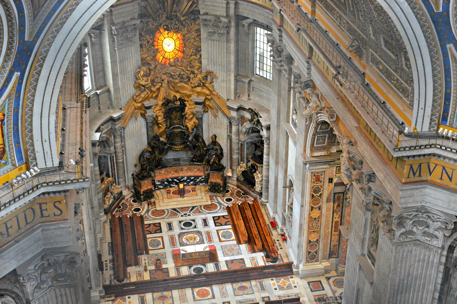 The Dome at St Peter's Basilica, Vatican City. Lux Life London