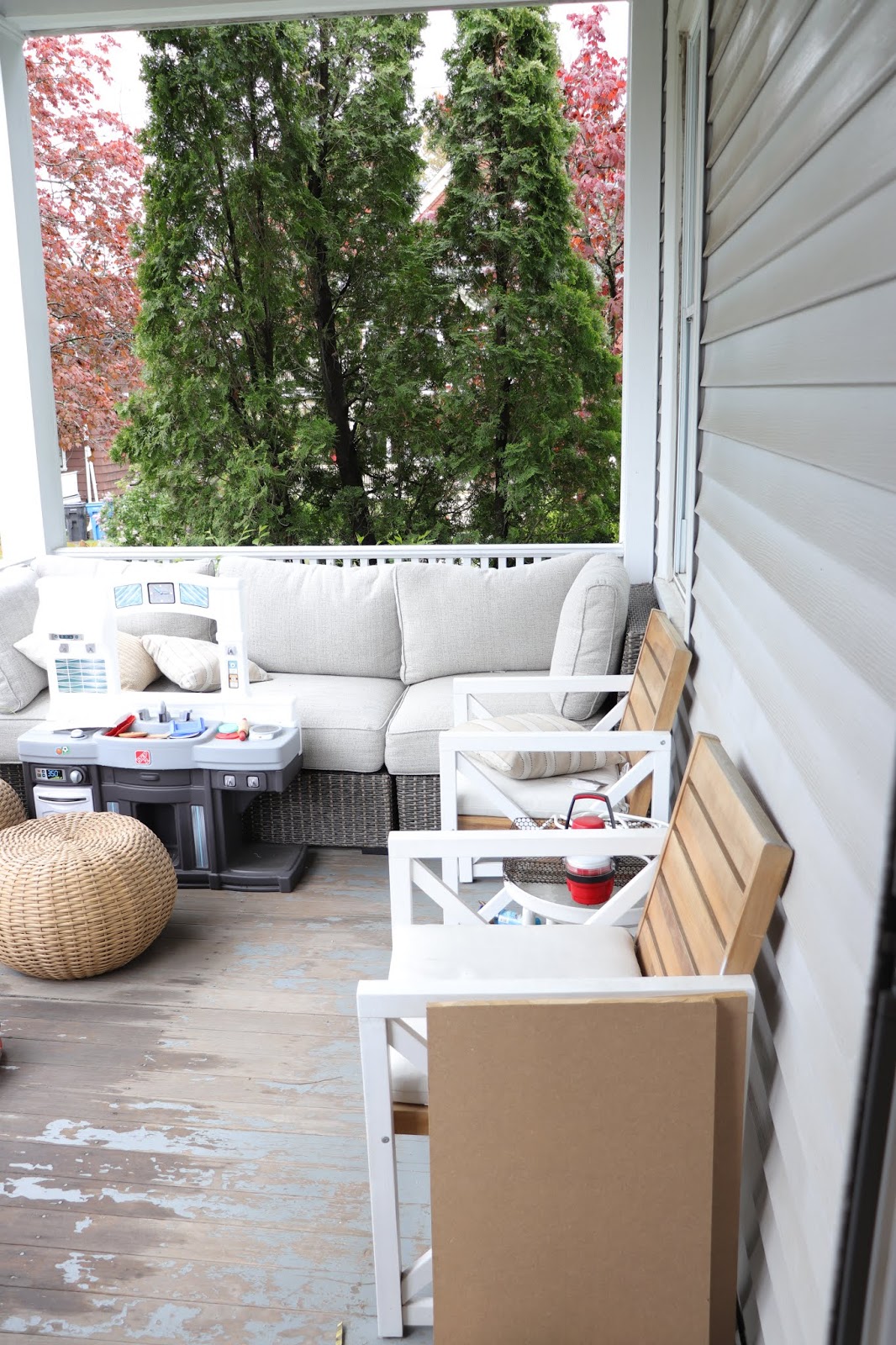 Mini Spring Porch Refresh Made By Carli