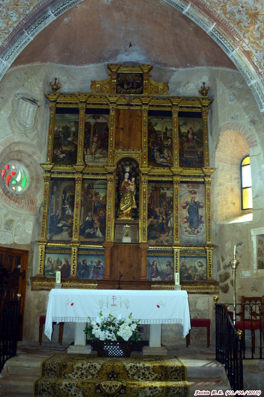 Trochando por Extremadura y alrededores ALBURQUERQUE, SANTA MARIA DEL