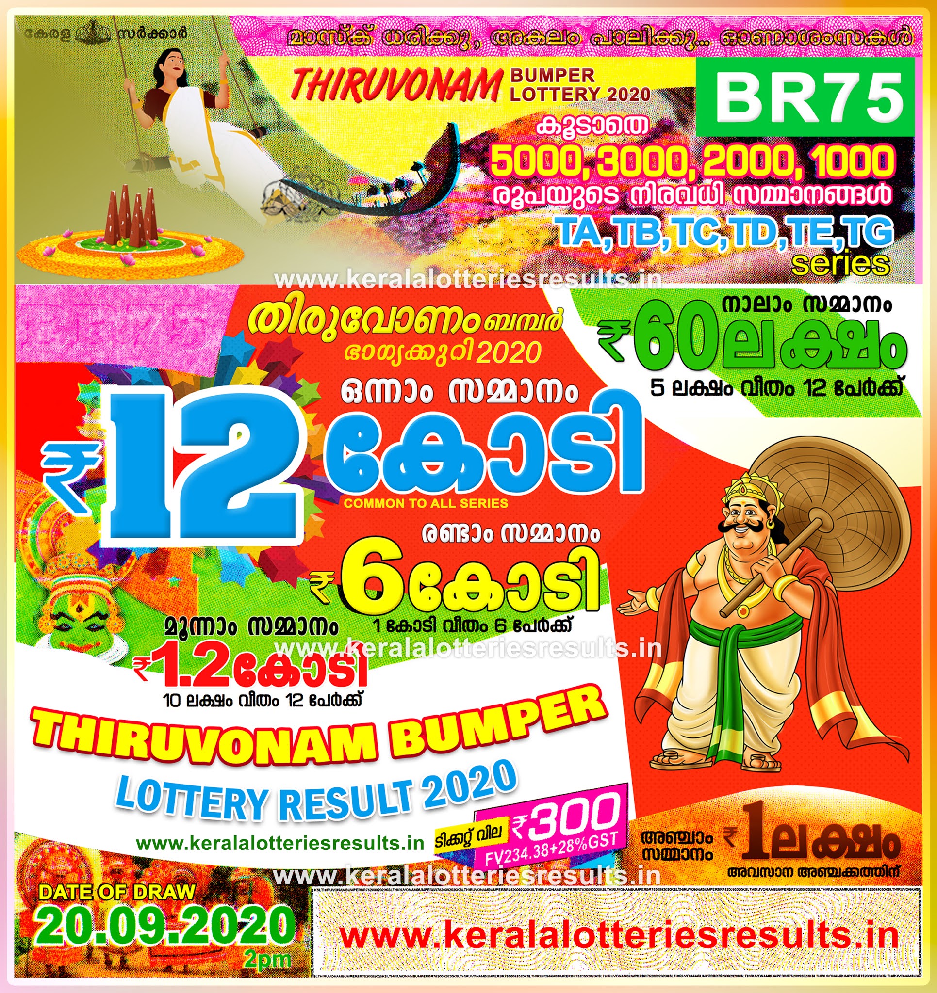 Aggregate 141+ onam bumper draw date seven.edu.vn