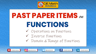 functions, operations on functions, composite functions, adding functions, subtracting functions, multiplying functions, dividing functions, inverse functions, past paper items, exam preparation materials, AS and A Level Maths, 9709, revision, pure maths, exam papers, relations, one to one functions, mapping functions, domain, range, discriminants, solving quadratic equations, solving composite functions
