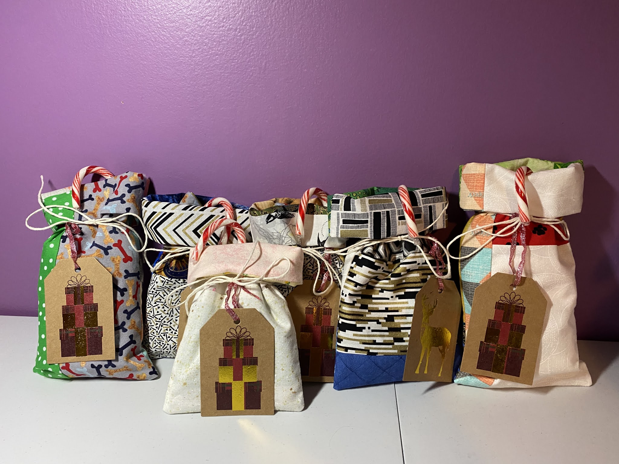 How to sew treat bags