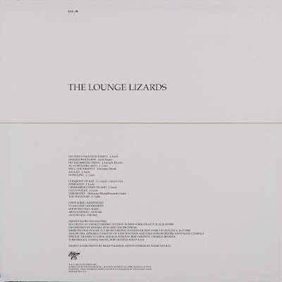 Different Perspectives In My Room!: THE LOUNGE LIZARDS – The Lounge