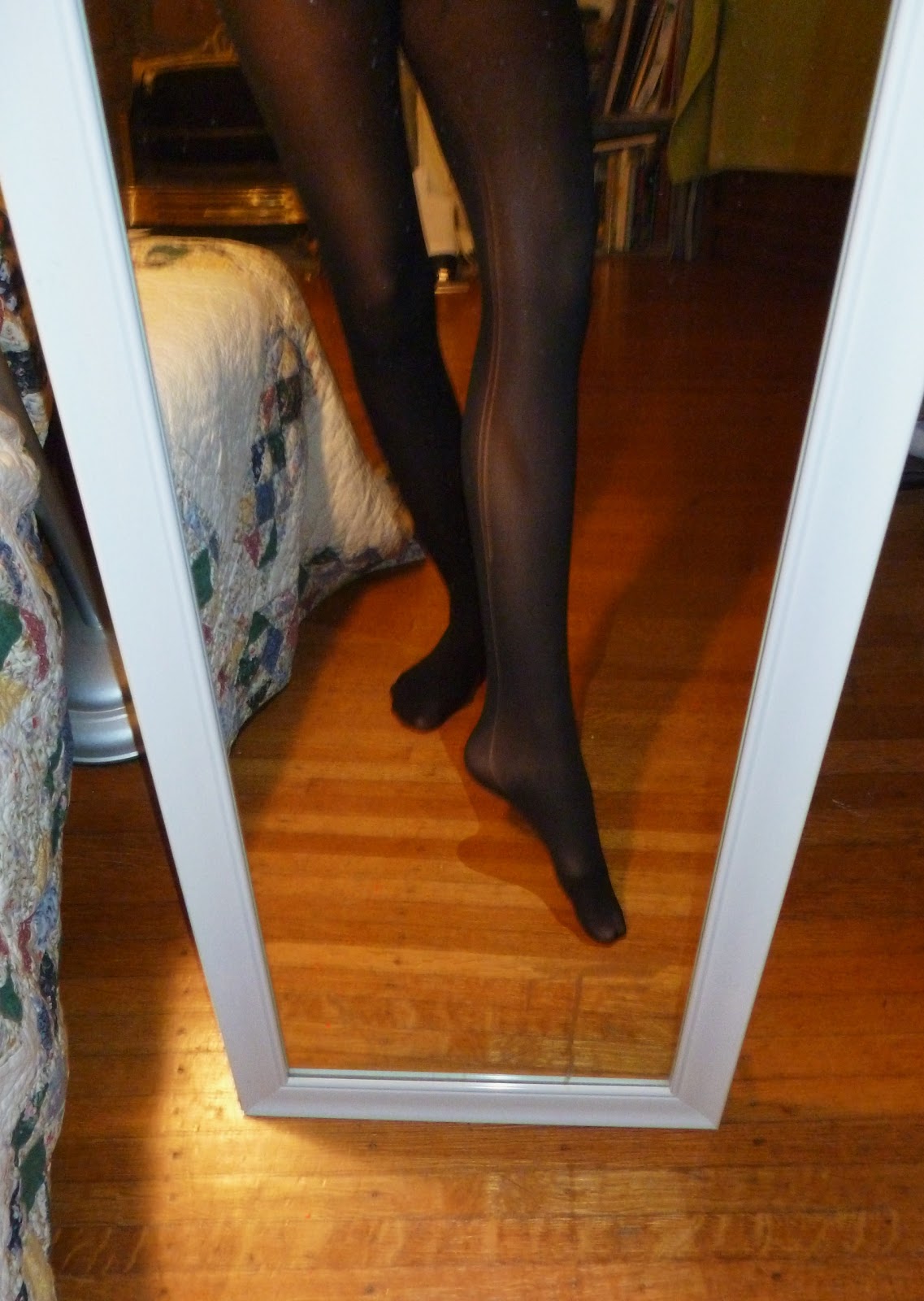 Letters from the Lighthouse DIY Ripped Tights