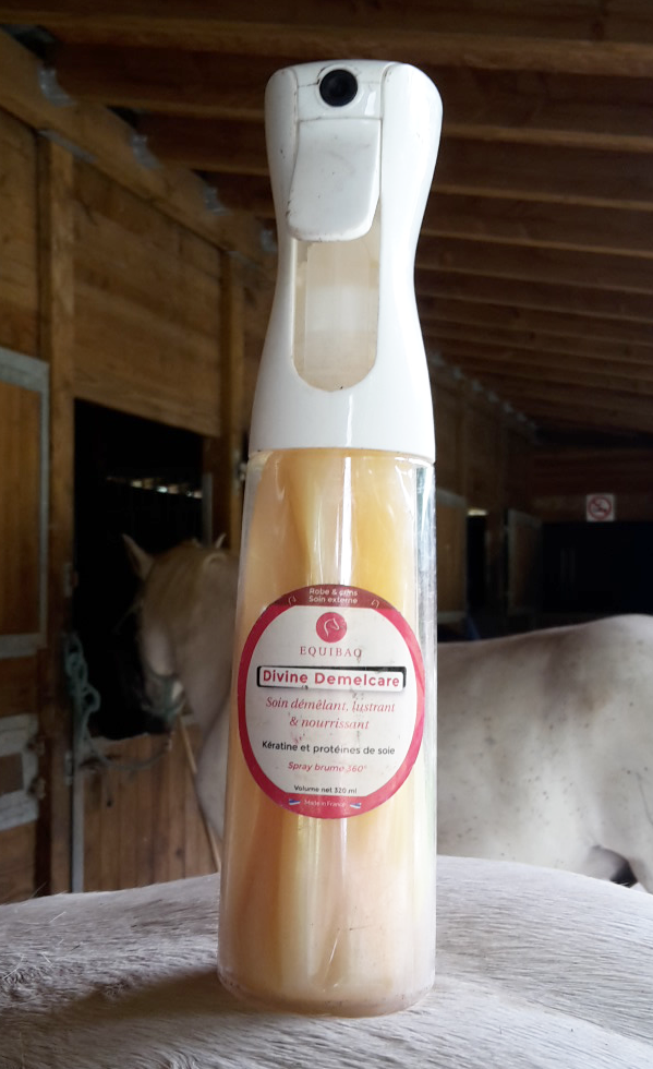Demelant chevaux keratine proteines de soie - Equibao Divine Demelcare