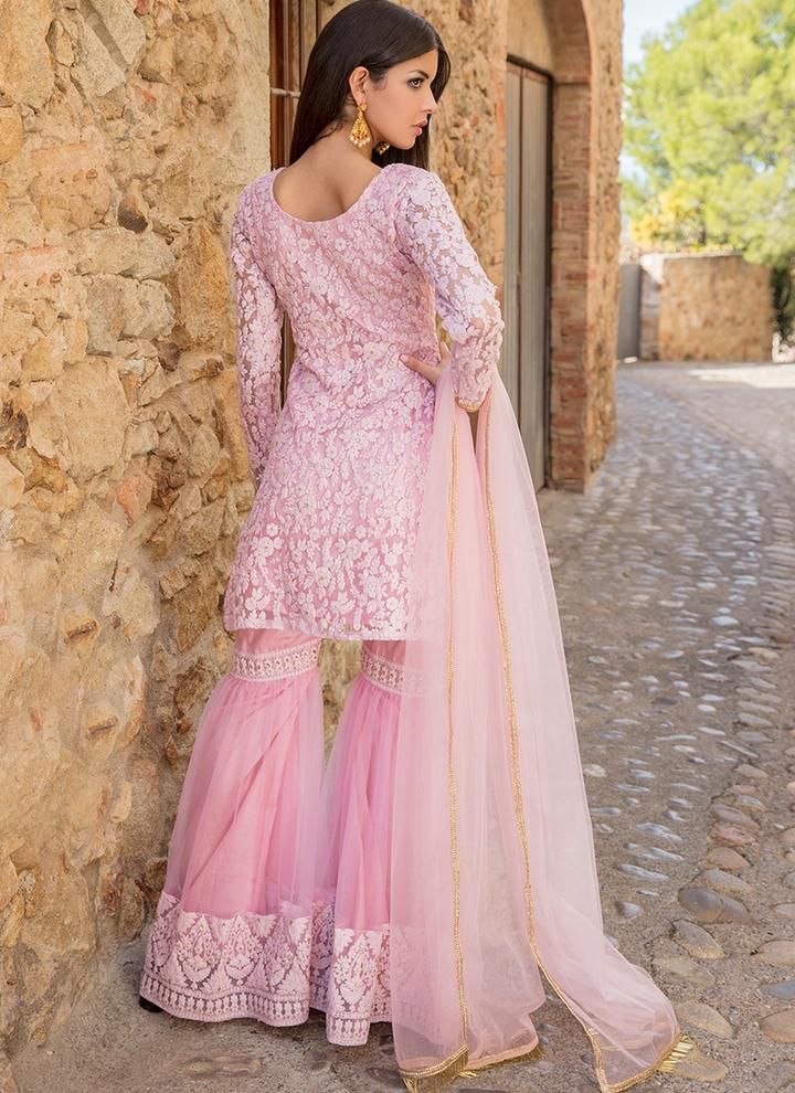 Top 60+ Pink Color Combination for Dress Pink Colour Suit Matching Du...