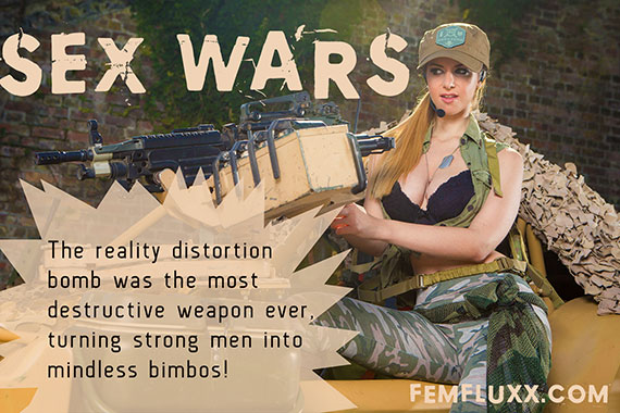 FemFluxx has published a TG feminization photo comic on a group of soldiers...